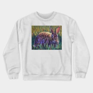 Sunrise Rabbit or Bunny Got Snack Crewneck Sweatshirt